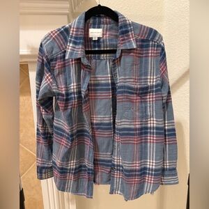 American Eagle Multicolor Plaid Shirt